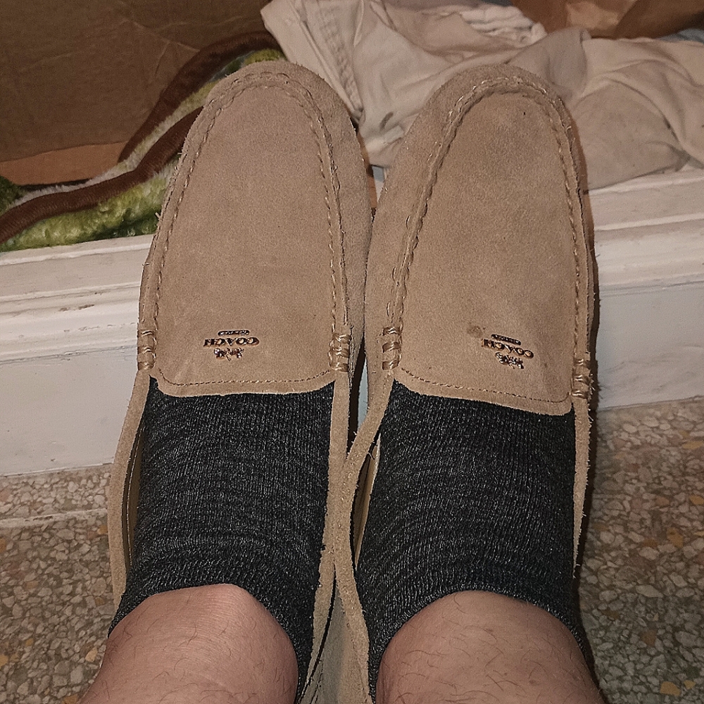 Coach slip ons